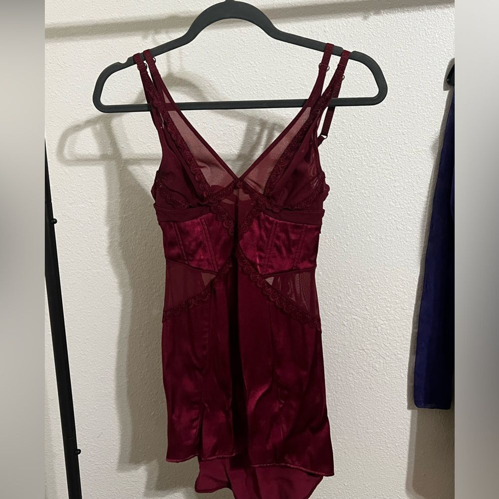voight twin flame dress in red extra small